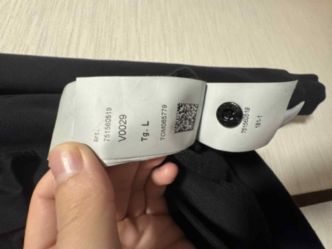 トップス STONE  MULTI POCKET MOCK NECK M