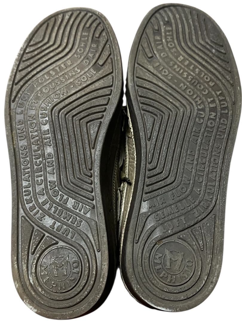 MEPHISTO メフィスト　デッキシューズ　レザーシューズ　サイズ6 約26