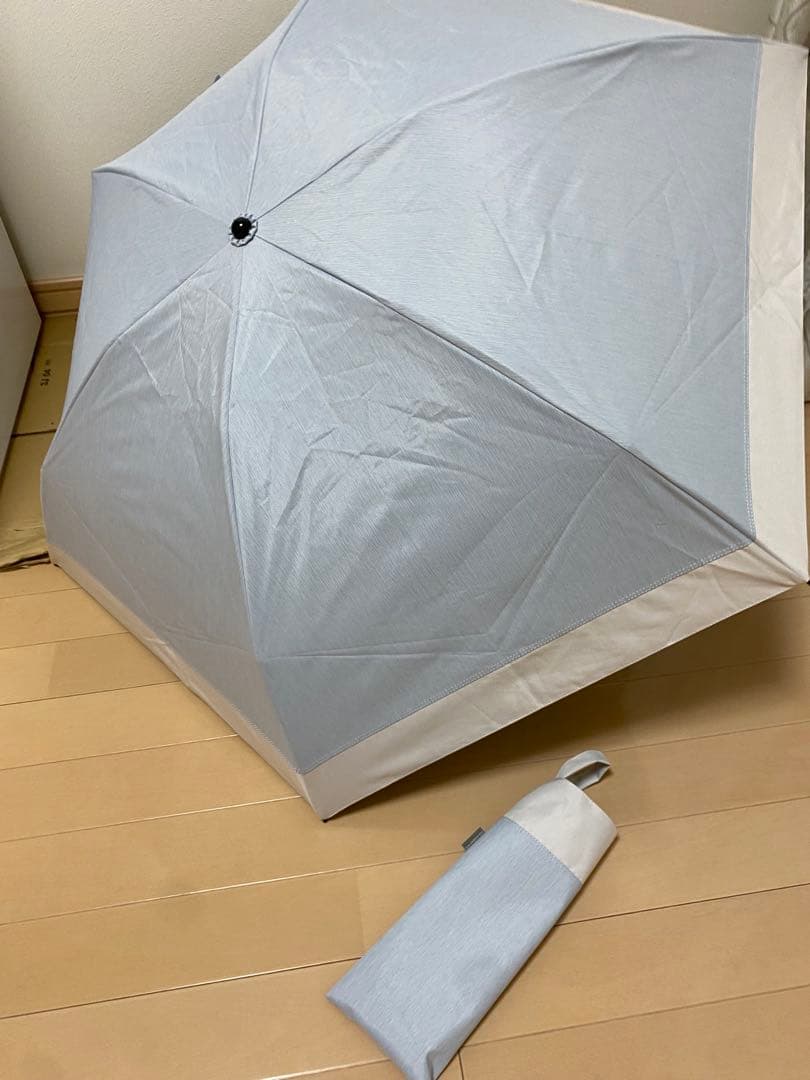 サンバリア100 3段折りブルー