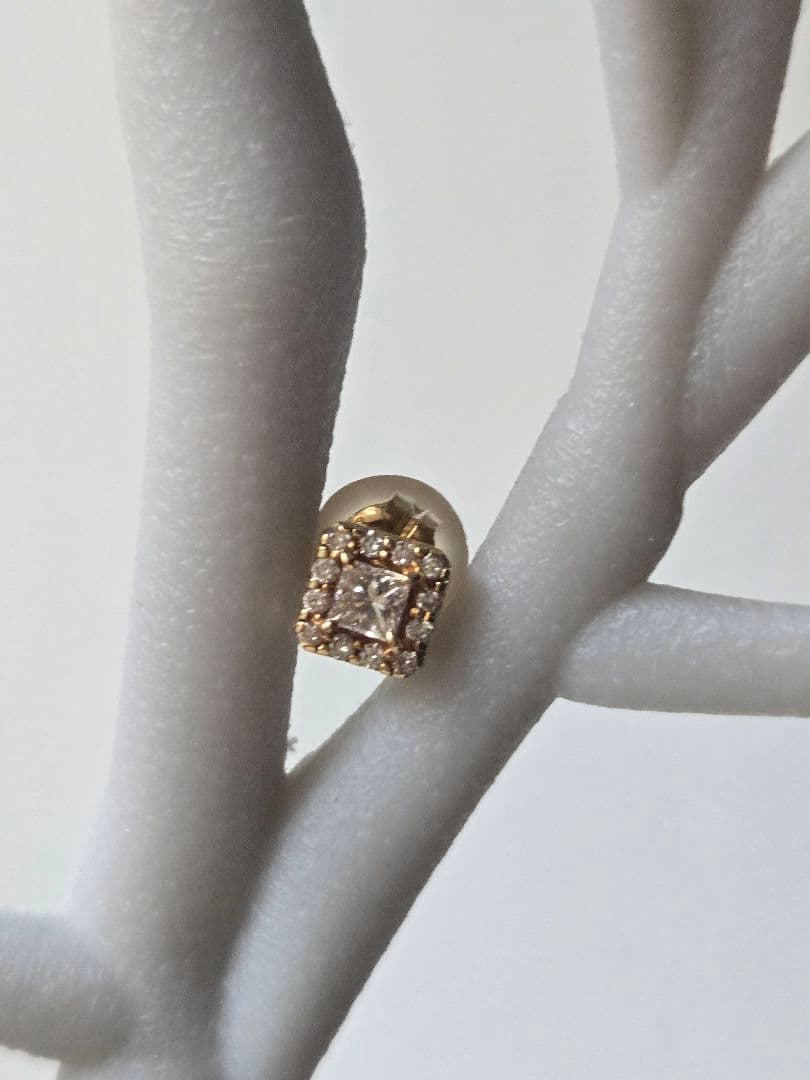 ゴールド ダイヤモンド ピアス(片方のみ)