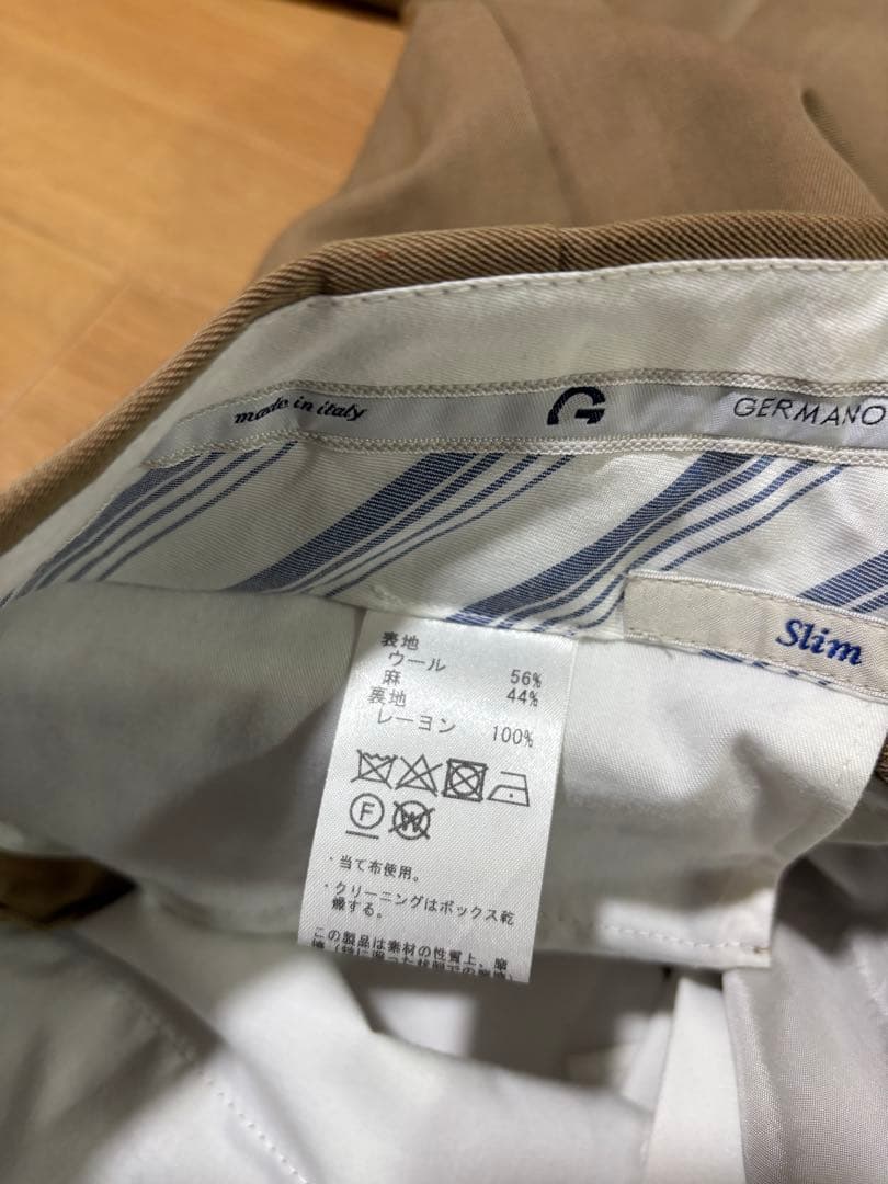 未使用に近い　ビームスF別注　ジェルマーノ　ソラーロ生地　グルカパンツ　42