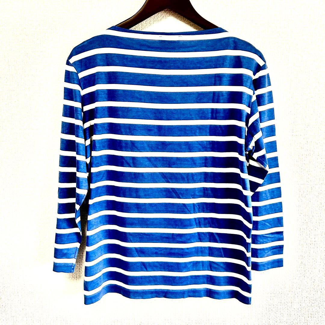 極美品 HERMES レディース ボーダーロングT 轡の気品