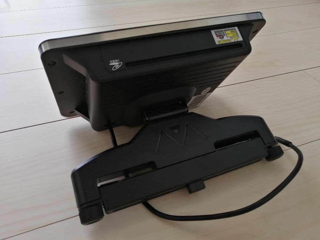 車載用DVDモニター　後部座席用９インチ　フロントスピーカー