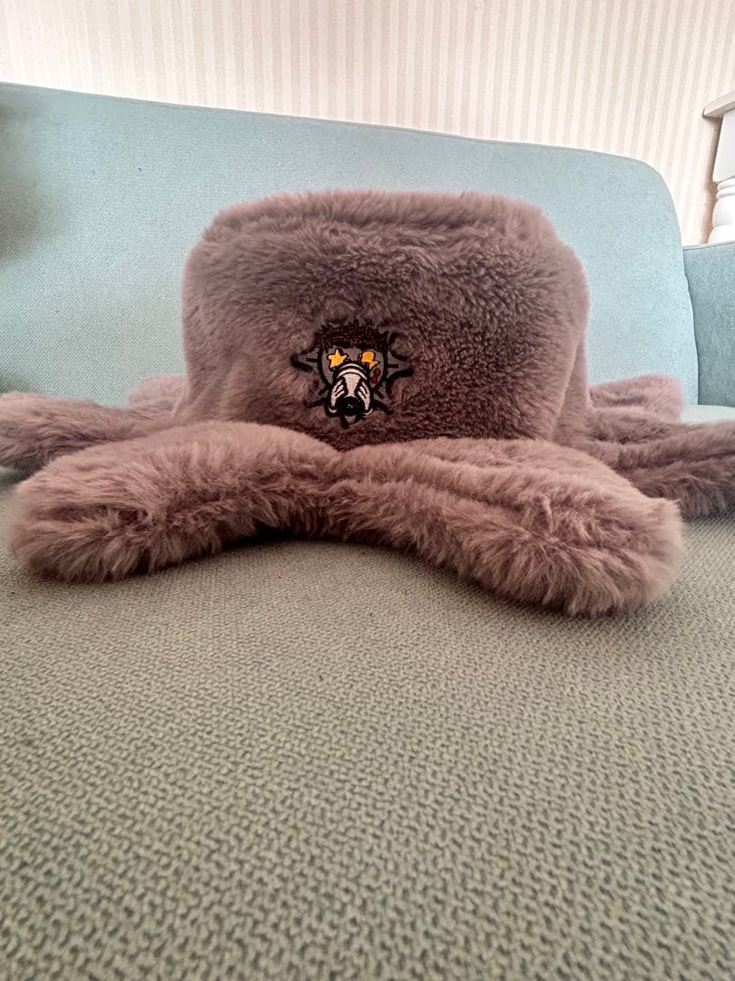 glogang Furry Glo Sun Bucket Hat グレー