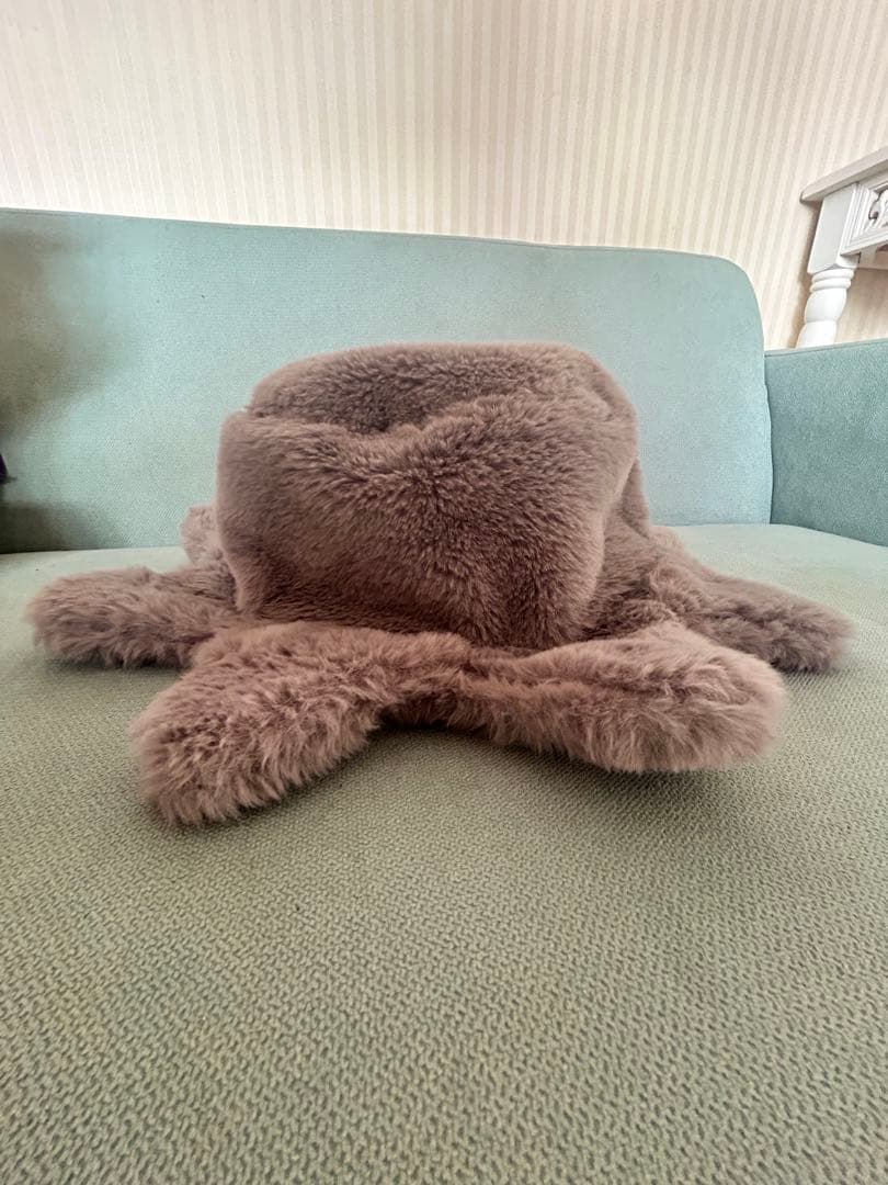 glogang Furry Glo Sun Bucket Hat グレー