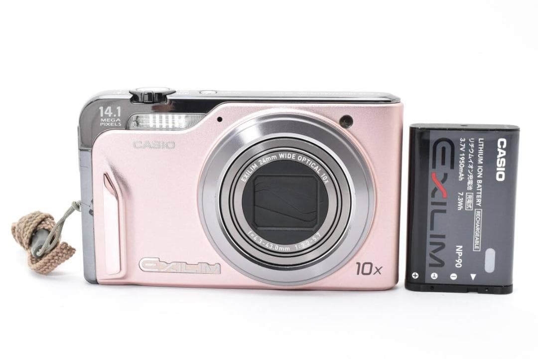 美品 カシオ　CASIO EXILIM EX-H15 ピンク ＃A366