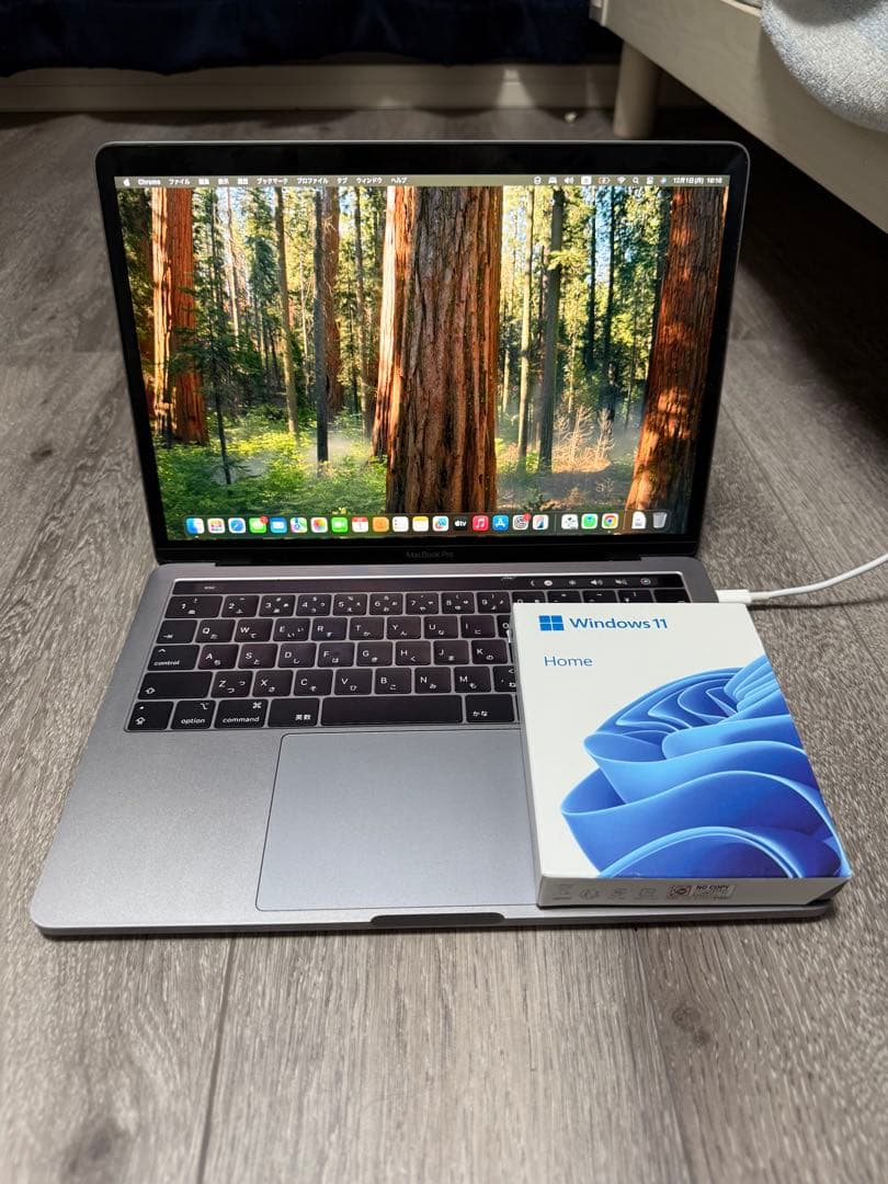 MacBook Pro 2018日本語配列 Windows 11