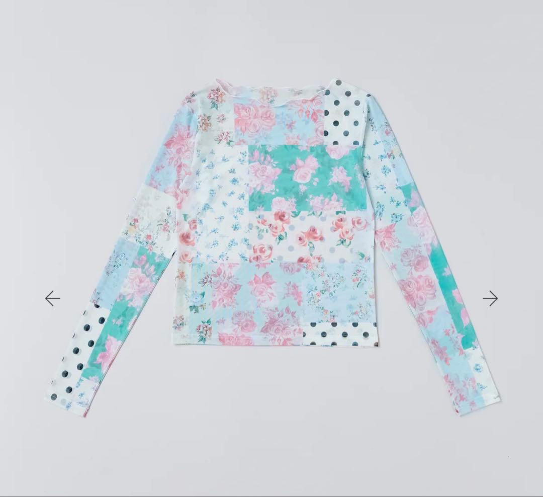 POPPY NOSTALGIC PATCHWORK TOPS 新品