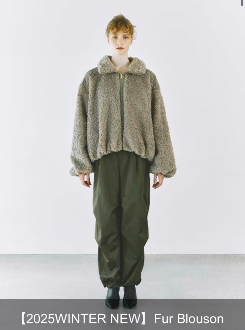 しひ　アンティミテ　アウター　ファーブルゾン　INTIMITE