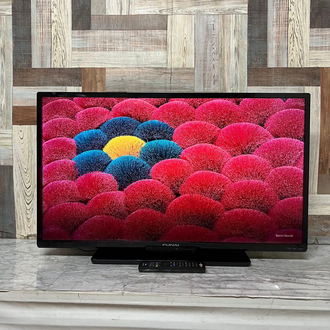 即日受渡❣️全国送料込FUNAI40V型地デジ.BS. CS録画機能搭載テレビ