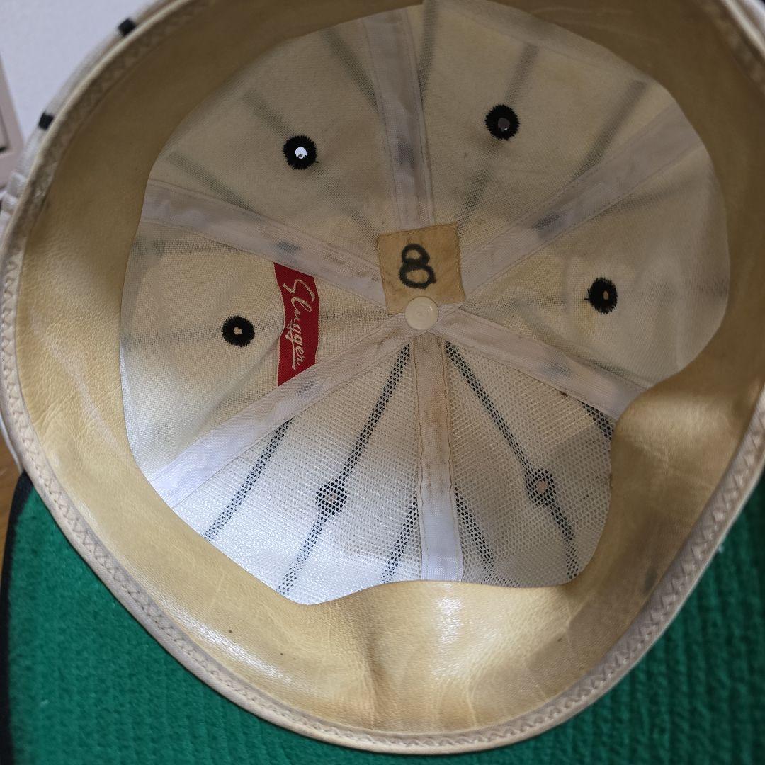 元阪神タイガース　久慈照嘉サイン入り本人の帽子