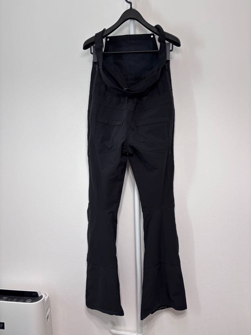 BURTON ブラック スノーボードオーバーオール XS