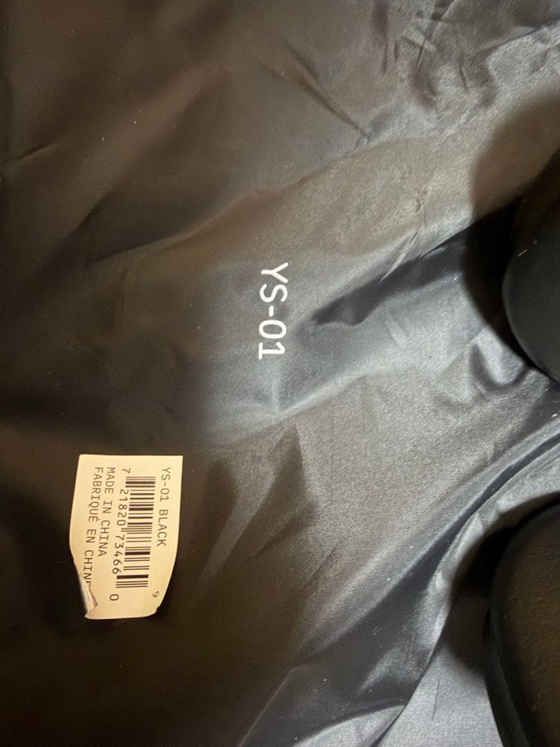 靴 Yeezy YS-01 Black