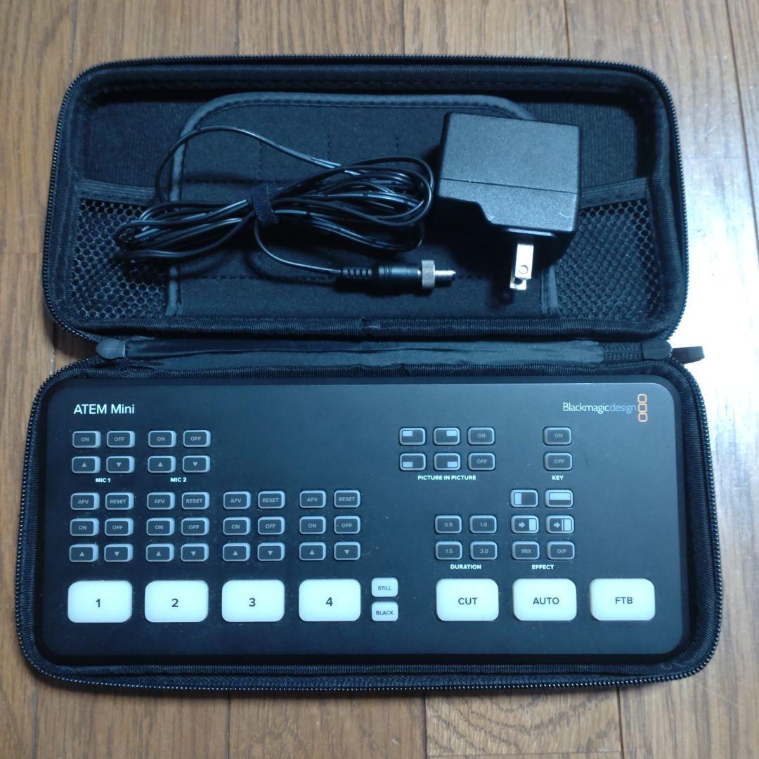 めぐろ出品　hyperdeck shuttle2とATEM mini