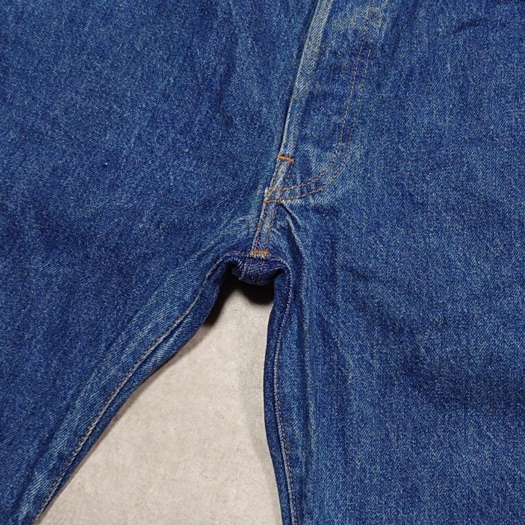 80s Levi's 501 USA製 ハチマル 内股シングル 濃紺 W36