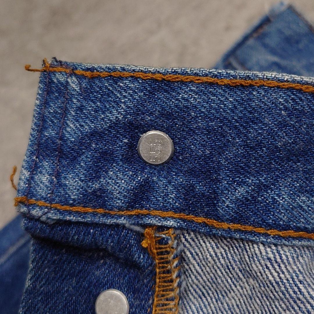 80s Levi's 501 USA製 ハチマル 内股シングル 濃紺 W36