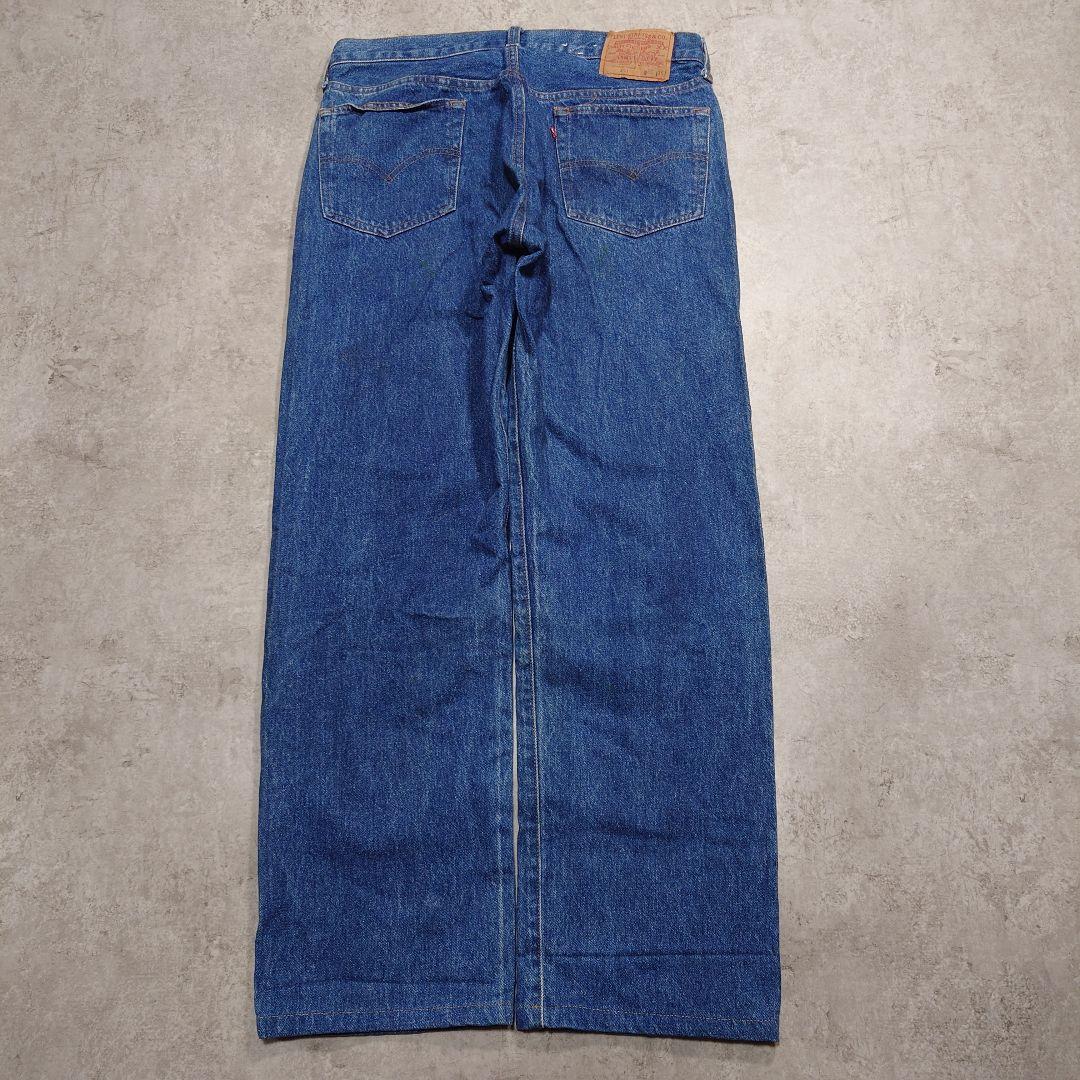 80s Levi's 501 USA製 ハチマル 内股シングル 濃紺 W36