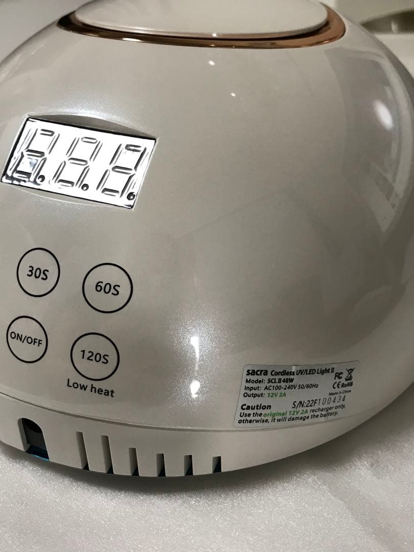 sacra サクラ ジェルネイル コードレス UV/LEDライト