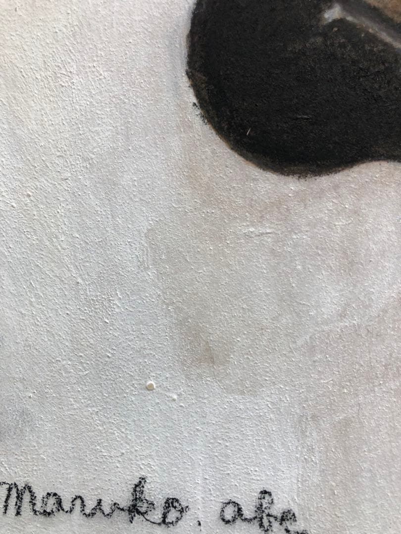 「ムサシ」猫イラスト（原画）