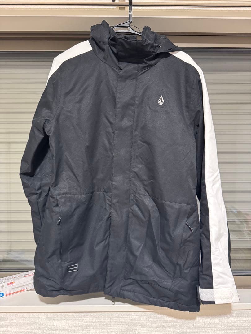 VOLCOM ボルコム　スノーボードウェア M ブラック/ホワイト