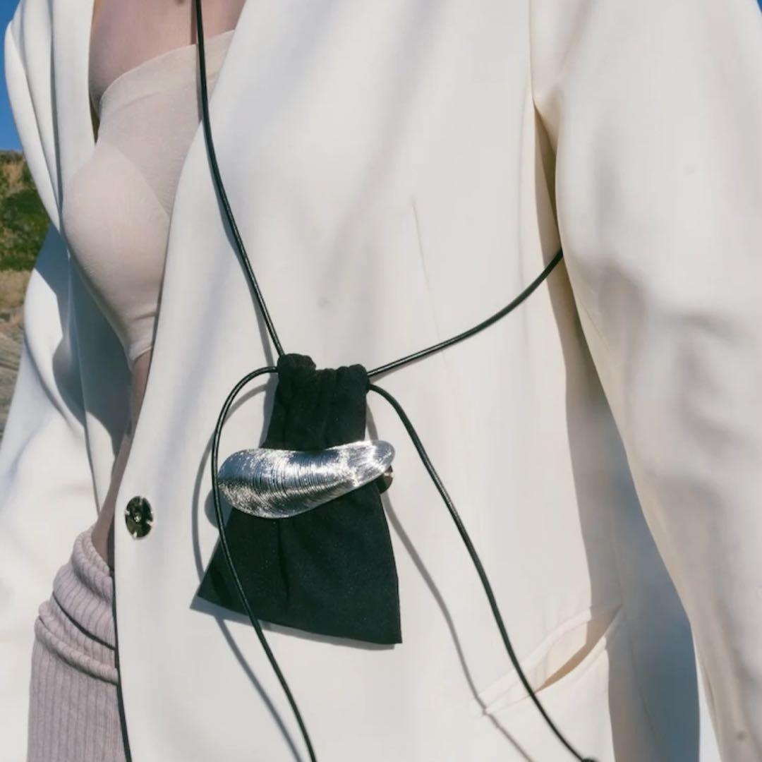 極美品　SYKIA シキア　バレッタ　シルバー