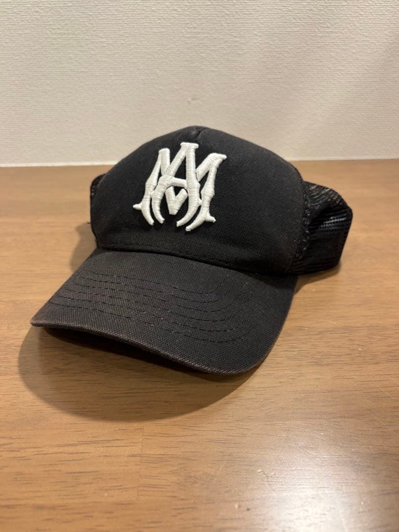 AMIRI メッシュキャップ　ブラック【スポン・ジボブ】