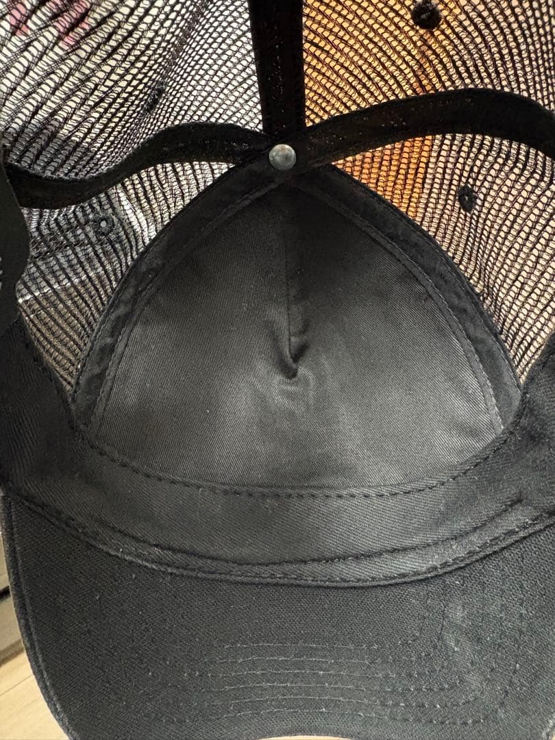 AMIRI メッシュキャップ　ブラック【スポン・ジボブ】