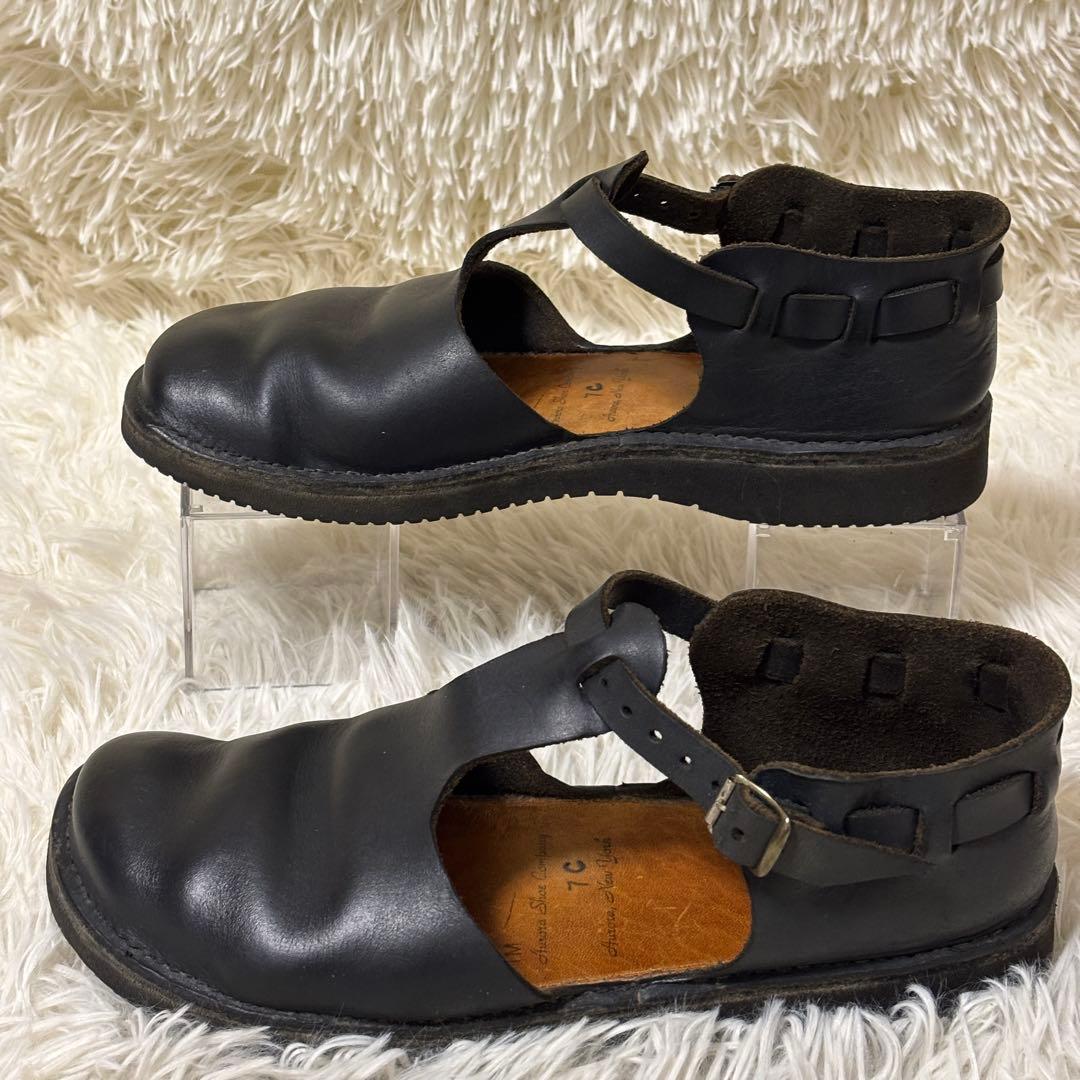 【美品】オーロラシューズ　ウエストインディアン　ブラック　24.0