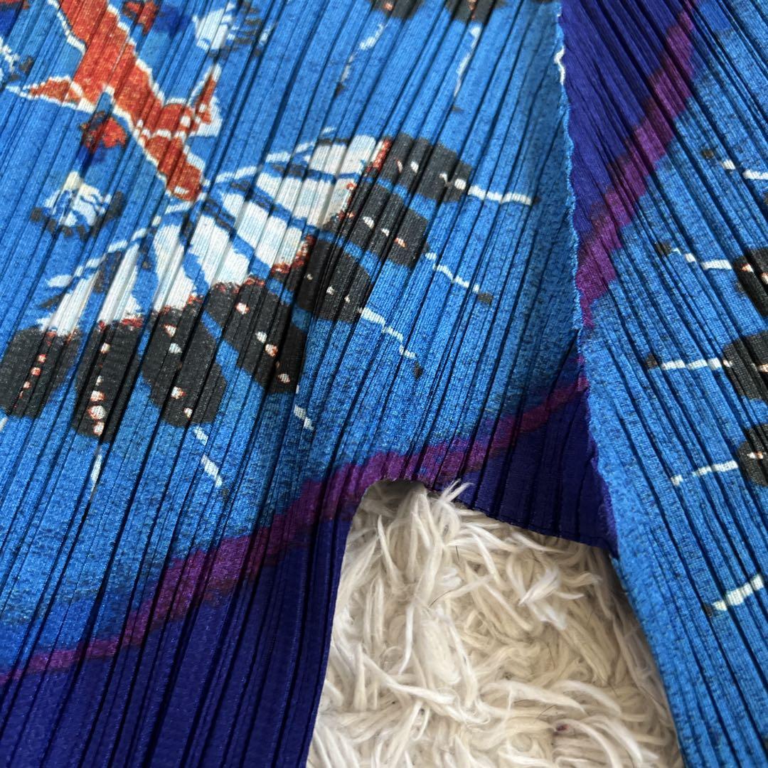 【PLEATS PLEASE 】イッセイミヤケ　プリーツ加工 長袖Tシャツ