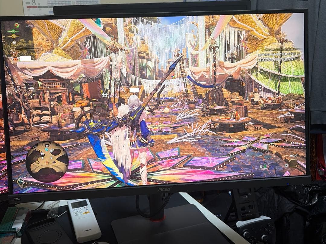 acer 4K160Hz ゲーミングモニター