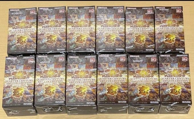 遊戯王 QUARTER CENTURY ART COLLECTION 12BOX