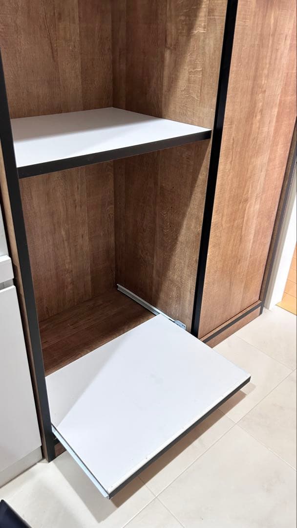 ※専用※【大川家具】引き戸付食器棚