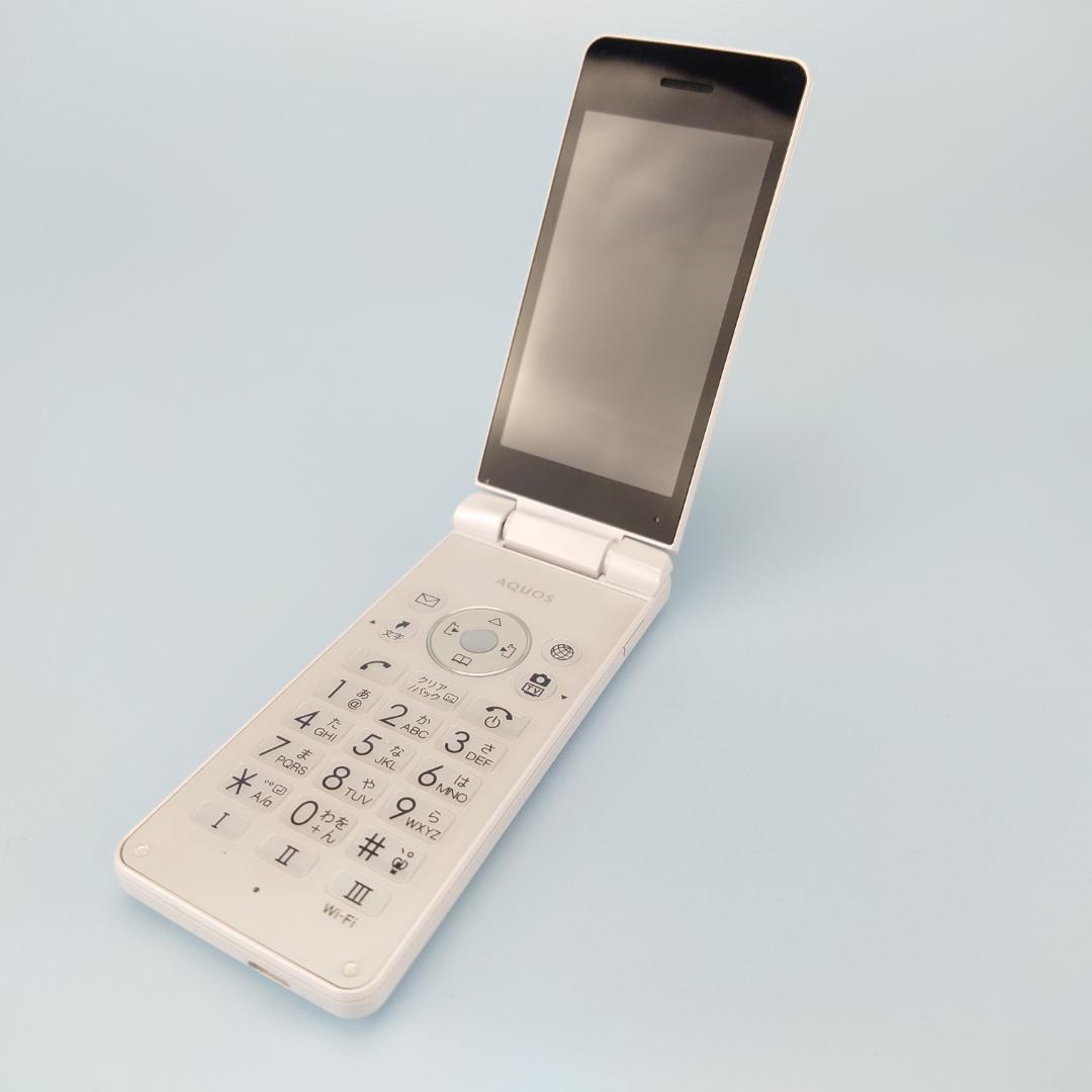 AQUOS ケータイ3 ホワイト 805SH SIMロック解除済み