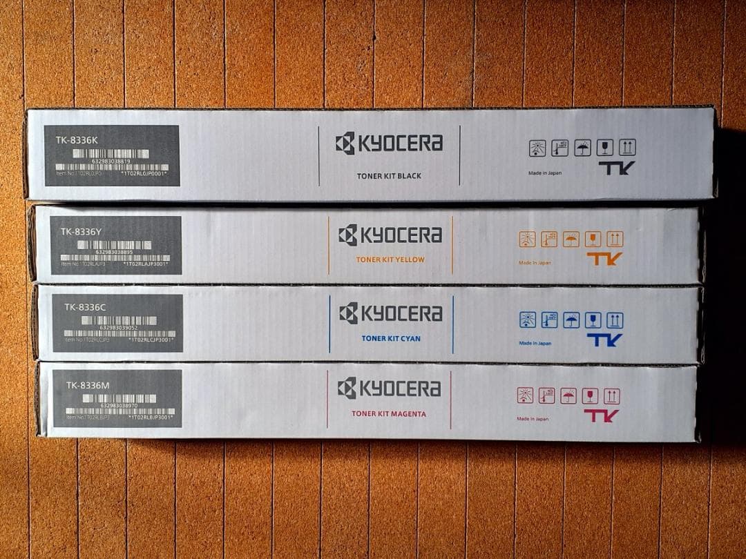 ★未使用★ 京セラ純正トナーTK-8336 正規品4本セット✨【プチプチ梱包♪】