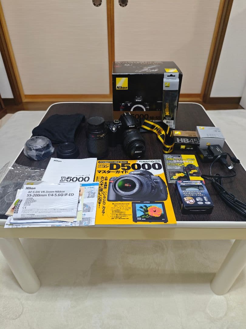 Nikon D5000 ダブルズームキット 付属品多数 1式セット