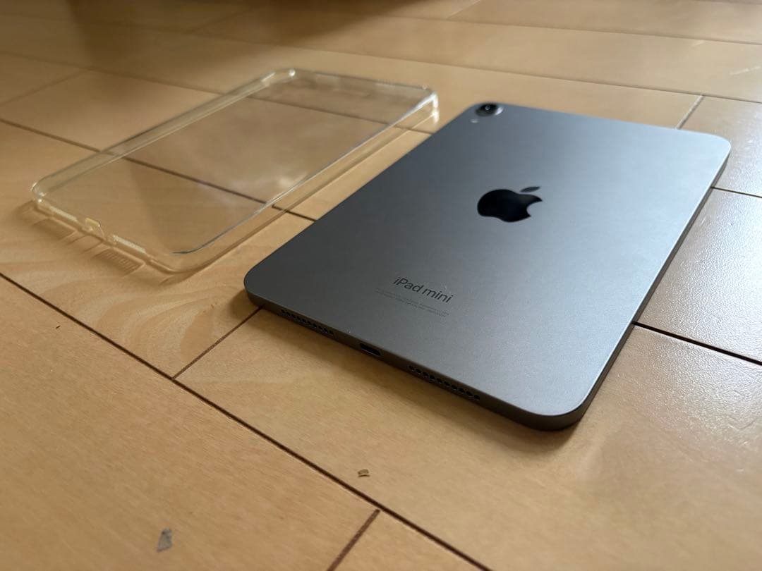 Apple iPad mini (第7世代) スペースグレイ ケース付