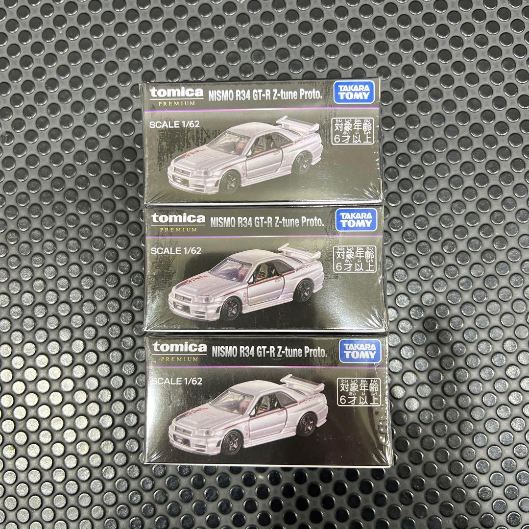 トミカ NISMO R34 GT-R Z-tune Proto. 3台セット