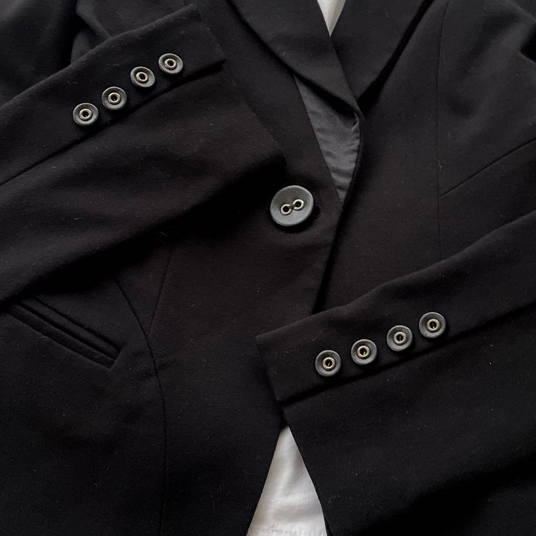 高級　キング　PRIDE プライド　テーラードジャケット　ブラック