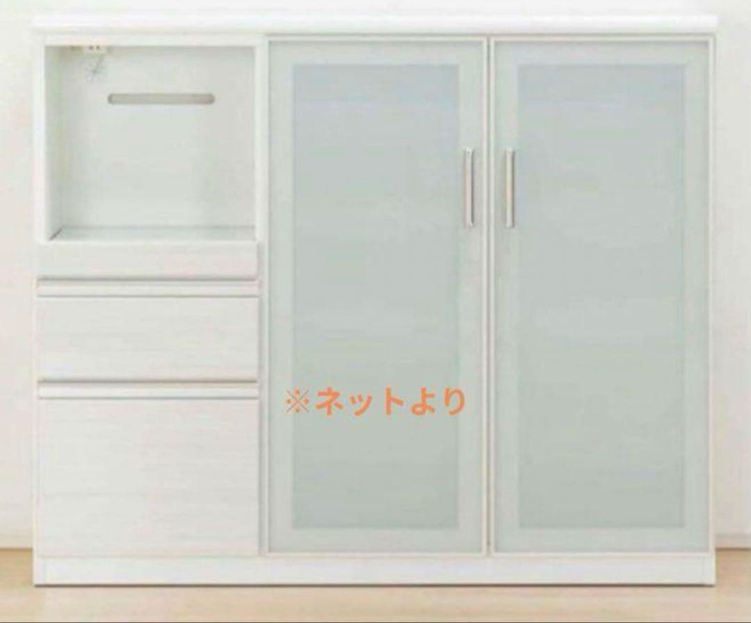 (美品)ニトリ キッチンカウンター Ｎポスティア120WH