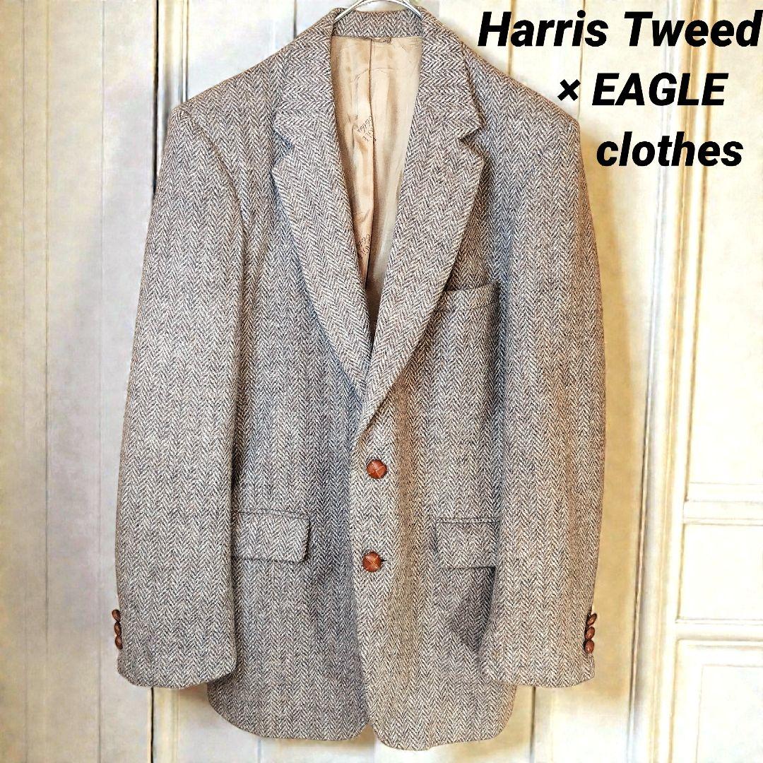 Harris Tweed × EAGLE clothes ジャケット LLサイズ