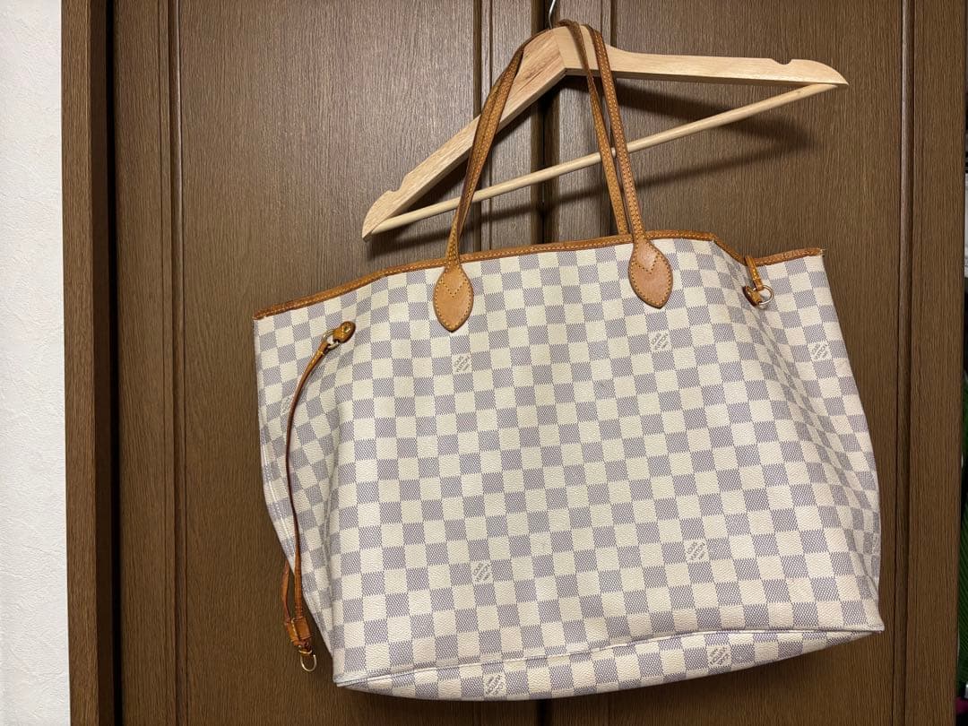 ルイヴィトン ネヴァーフルMM ダミエアズール 正規品 ジャンク