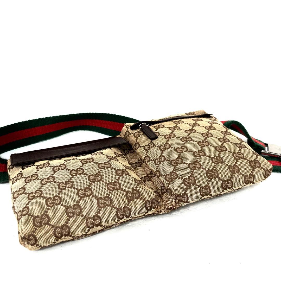 希少！　良品！　GUCCI グッチ　★ 正規品　ボディバッグ　ウエストバッグ