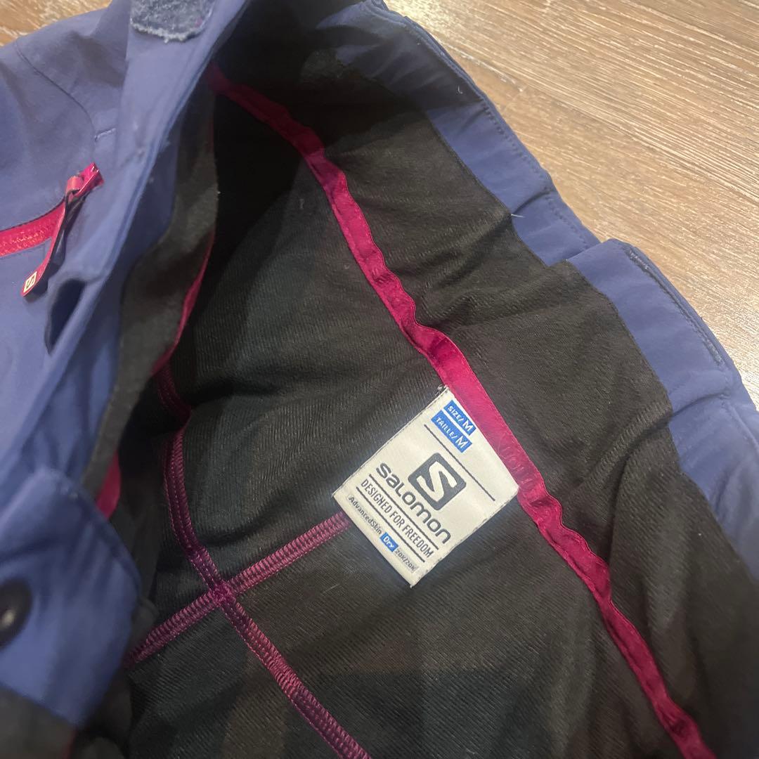 スキーウェア レディース Mサイズ サロモン　セットアップ　女性