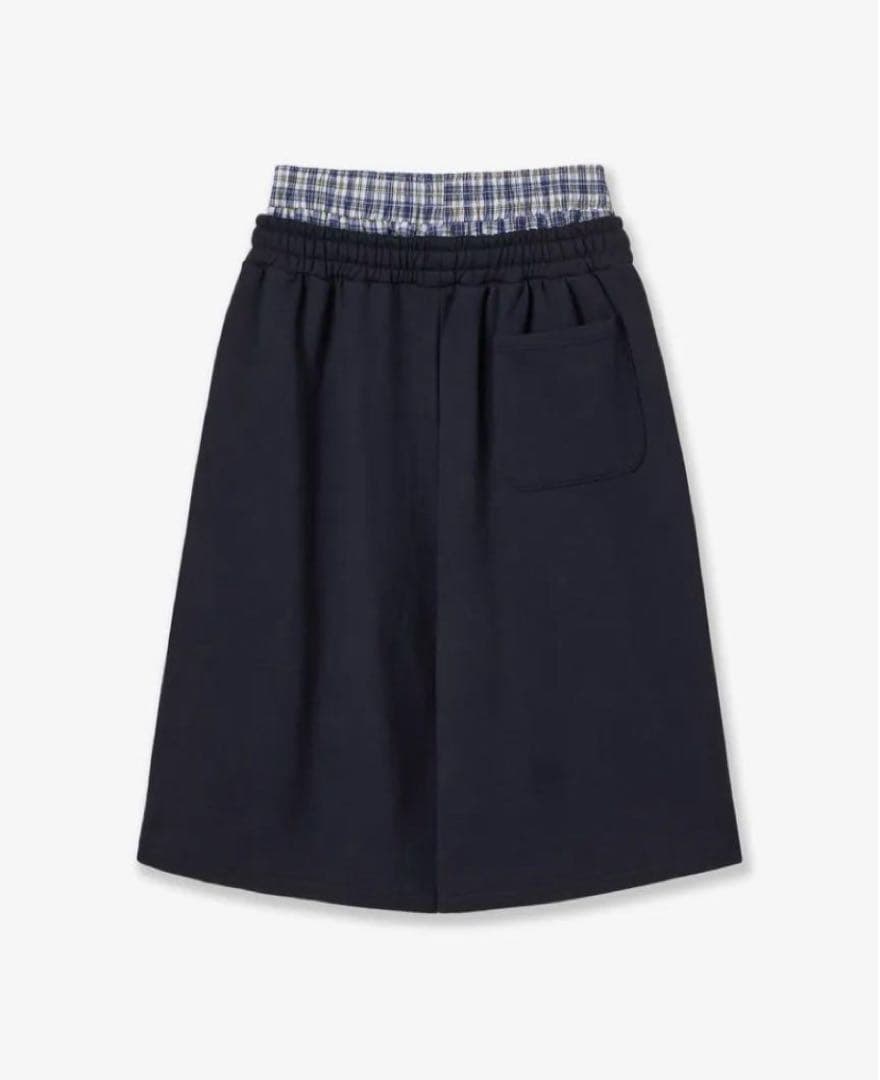 パンツ AEAE TRUNK LAYERED SWEATSHORTS