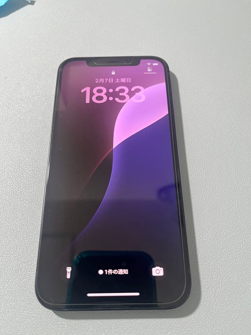 Apple iPhone 12 ブラック 64GB 本体 箱なし