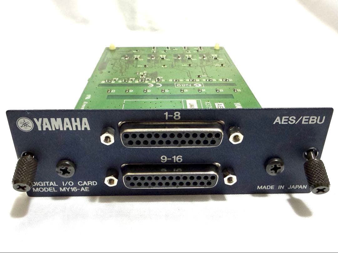 YAMAHA MY16-AE AES/EBU 16ch I/Oカード 動作品