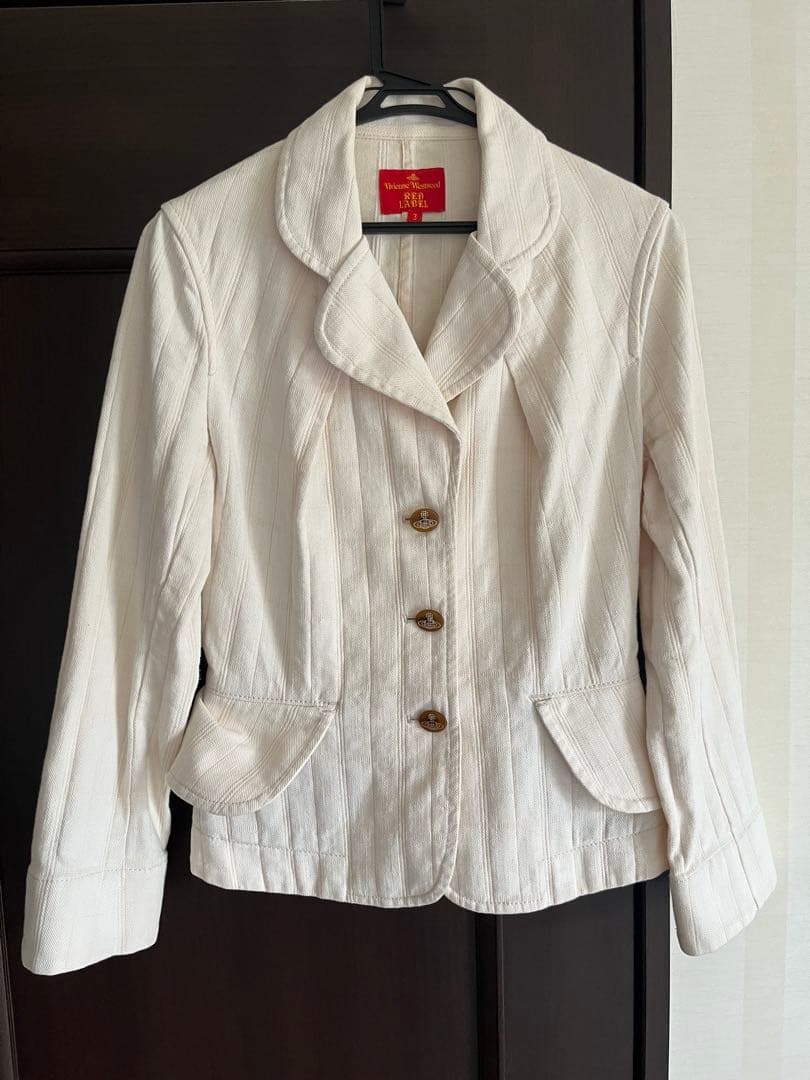 【美品】ヴィヴィアンウエストウッド　ジャケット　オーブボタン　チェック