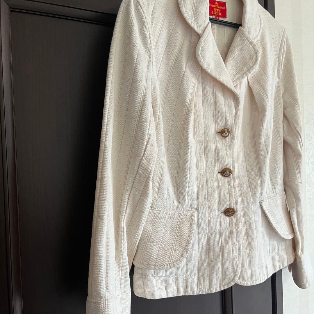 【美品】ヴィヴィアンウエストウッド　ジャケット　オーブボタン　チェック