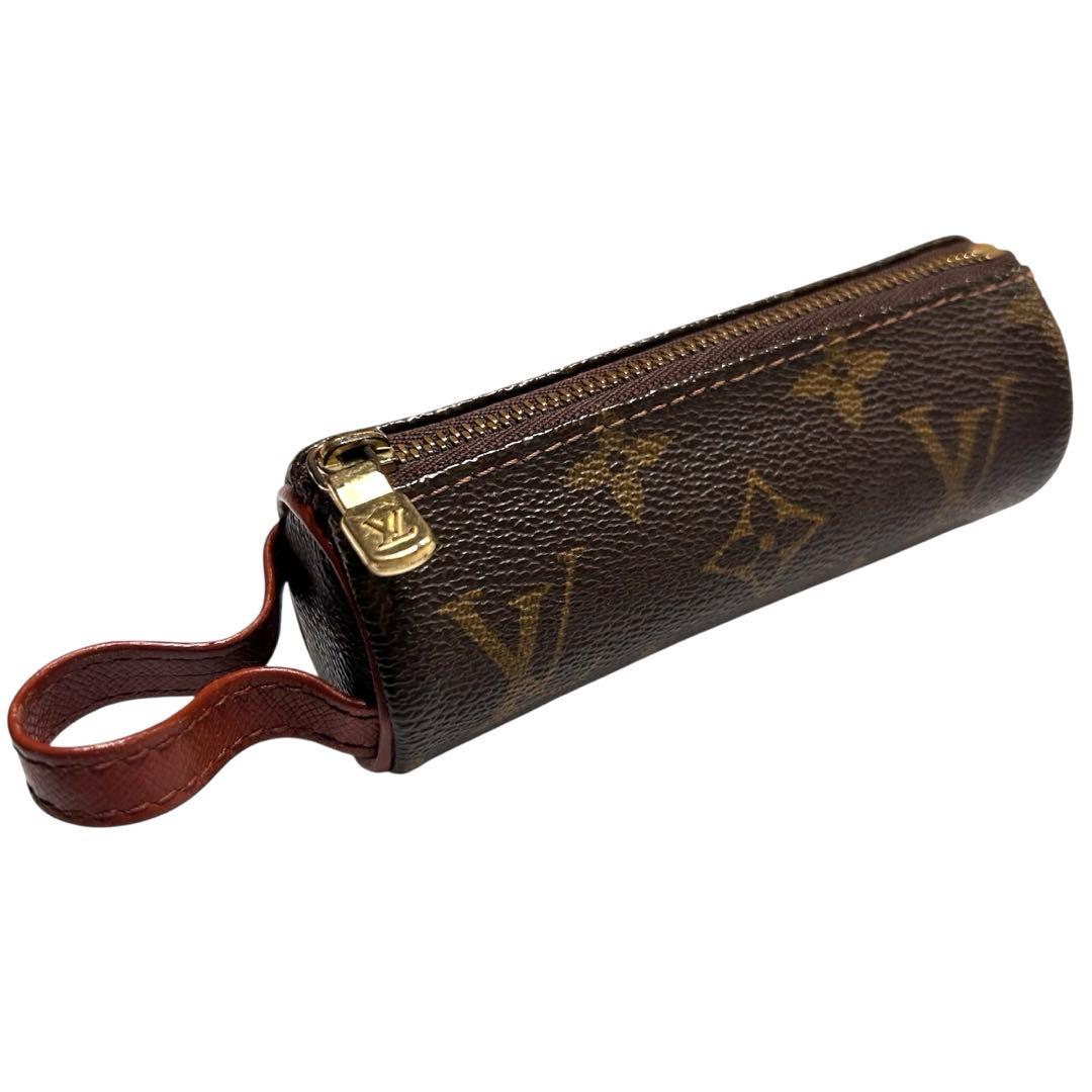 【極美品】ルイヴィトン モノグラム ポーチ ゴルフボールケース ペンケース