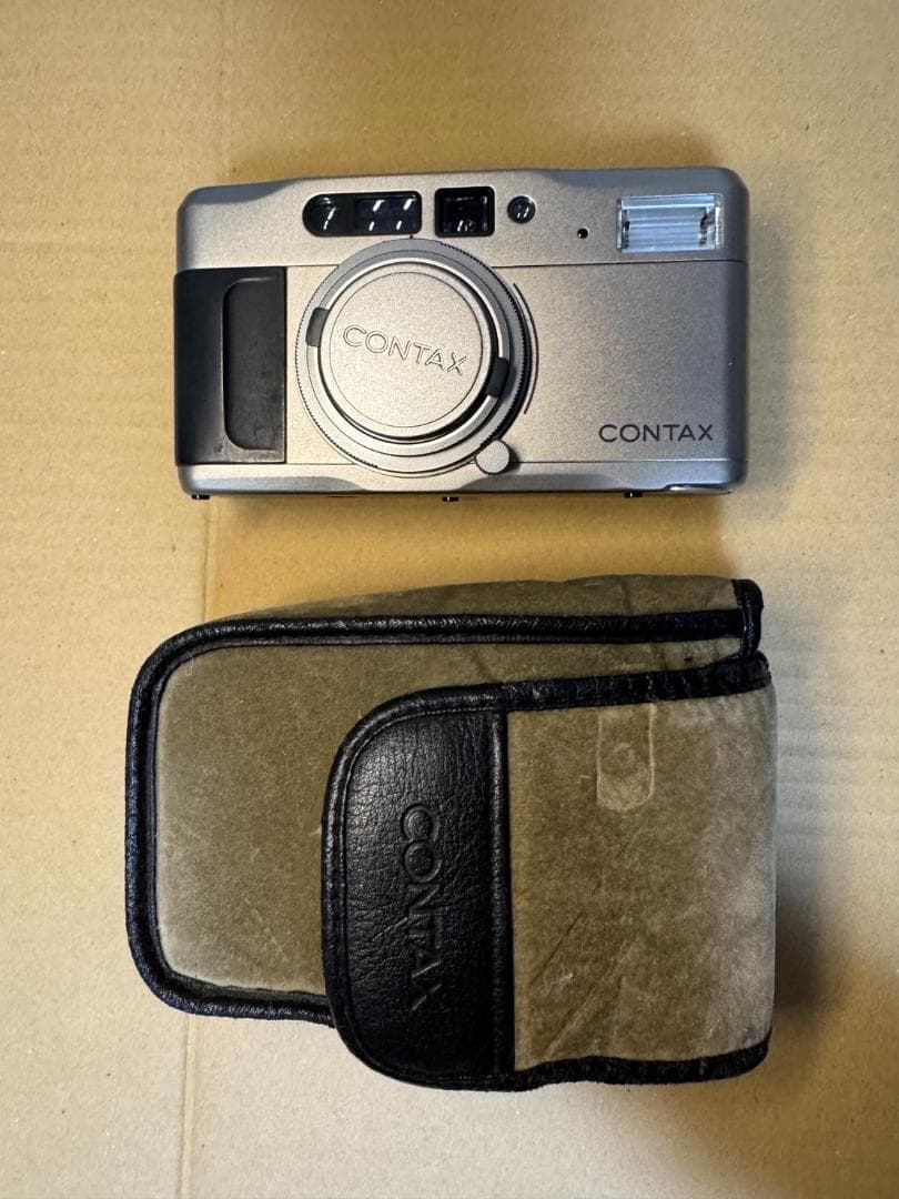 【中古】CONTAX TVS コンパクトフィルムカメラ コンタックス